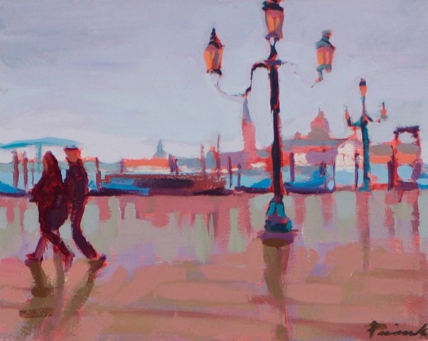 Venice Square painting